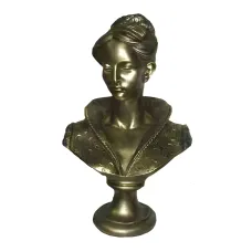 Figura dekoracyjna Popiersie klasyczne kobiece H: 47cm z żywicy