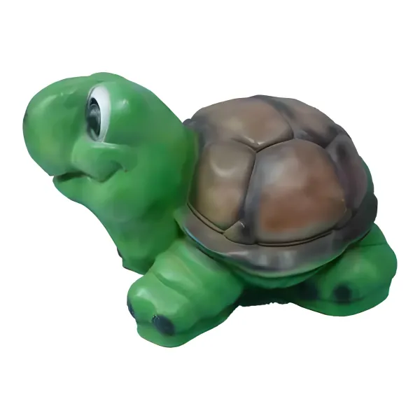 Figura dekoracyjna Żółw H: 12cm z żywicy