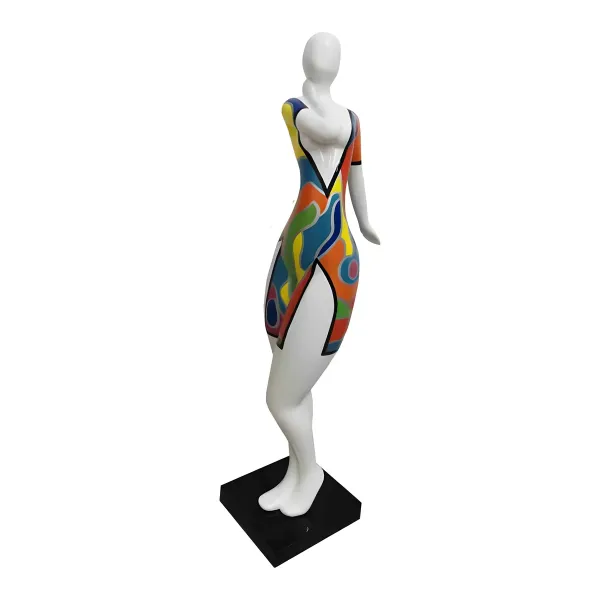 Figura dekoracyjna Kobieta klasyczna H: 102cm z żywicy