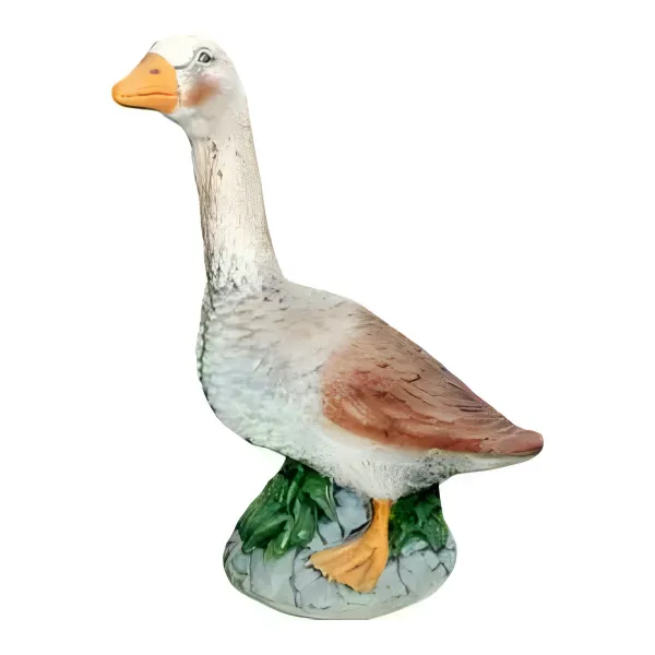 Figura dekoracyjna Gęś H: 42cm z żywicy