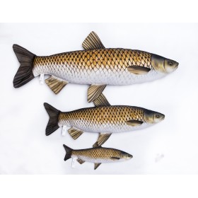 Poduszka dekoracyjna ryba Amur 40 cm maskotka - zdjęcie 3