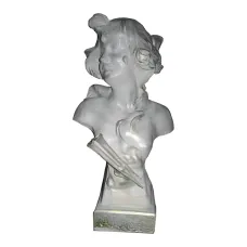 Figura dekoracyjna Popiersie klasyczne kobiece H: 28cm z żywicy