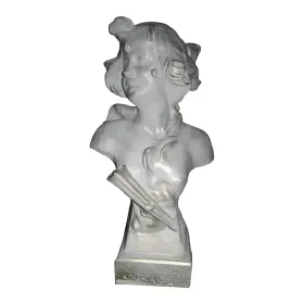Figura dekoracyjna Popiersie klasyczne kobiece H: 28cm z żywicy - zdjęcie 2