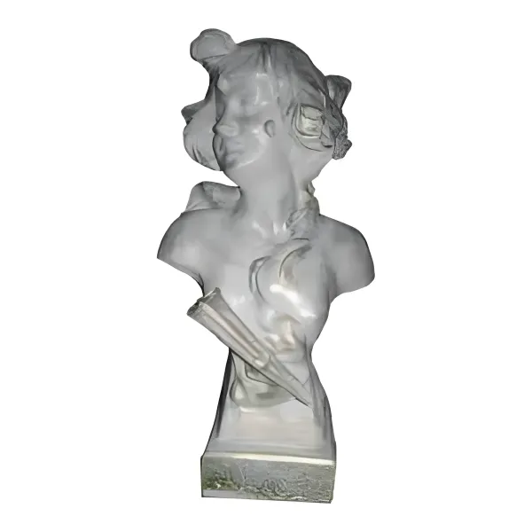 Figura dekoracyjna Popiersie klasyczne kobiece H: 28cm z żywicy