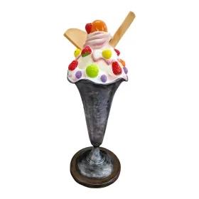 Figura dekoracyjna Puchar lodowy H: 165cm z żywicy - zdjęcie 2