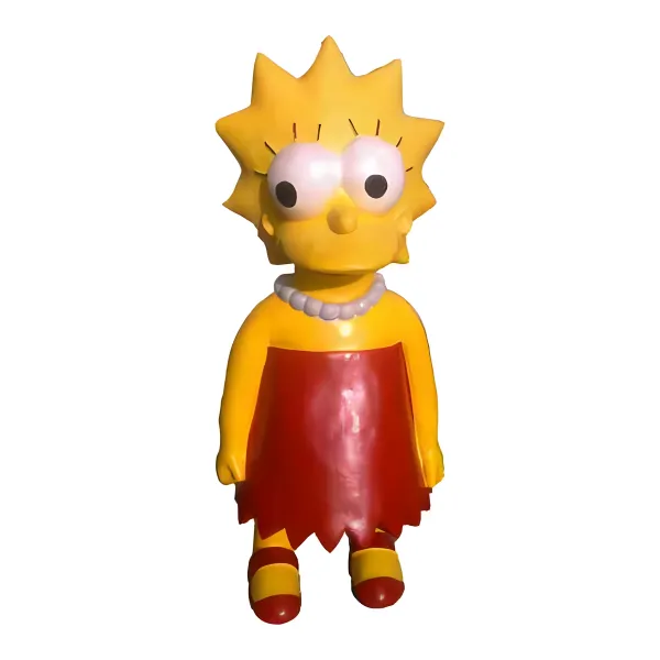 Figura dekoracyjna Lisa Simpson H: 45cm z żywicy