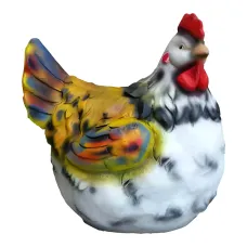 Figura dekoracyjna Kura H: 52cm z żywicy