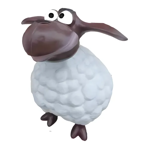 Figura dekoracyjna Owca H: 60cm z żywicy
