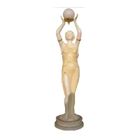 Figura dekoracyjna Kobieta klasyczna (lampa) H: 180cm z żywicy - zdjęcie 2