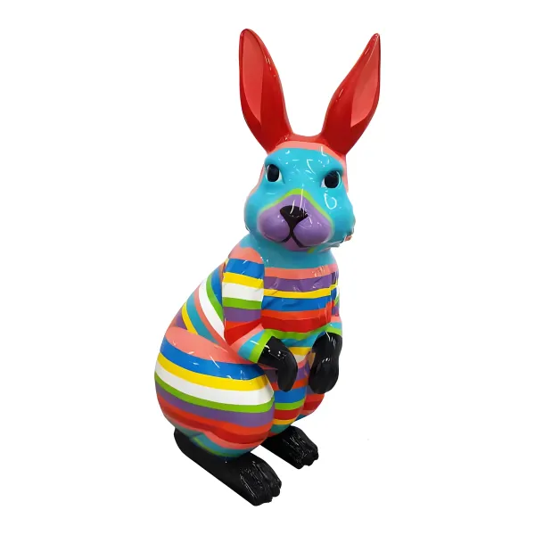 Figura dekoracyjna Królik H: 220cm z żywicy