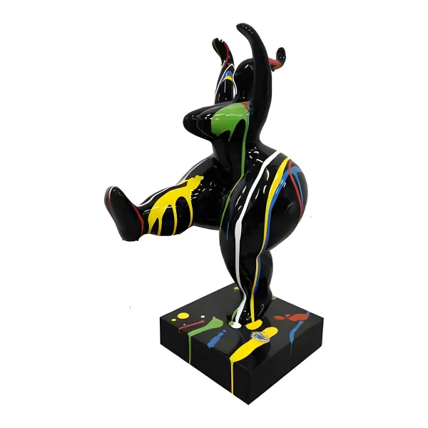 Figura dekoracyjna Figura tańcząca H: 48cm z żywicy