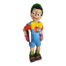Figura dekoracyjna Pinokio stojący H: 83cm z żywicy