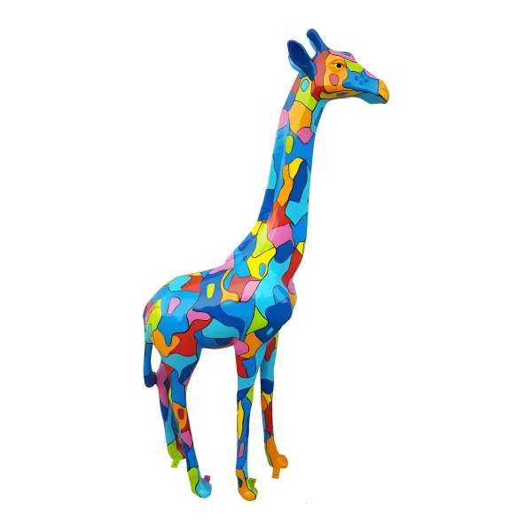 Figura dekoracyjna Żyrafa H: 205cm z żywicy