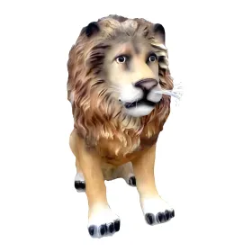 Figura dekoracyjna Lew H: 69cm z żywicy - zdjęcie 2