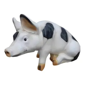 Figura dekoracyjna Świnia H: 38cm z żywicy - zdjęcie 2