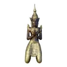 Figura dekoracyjna Tajski anioł klęczący H: 110cm z żywicy