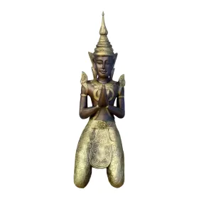 Figura dekoracyjna Tajski anioł klęczący H: 110cm z żywicy - zdjęcie 2
