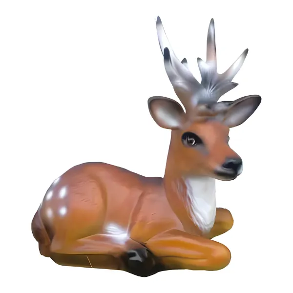 Figura dekoracyjna Jeleń H: 50cm z żywicy