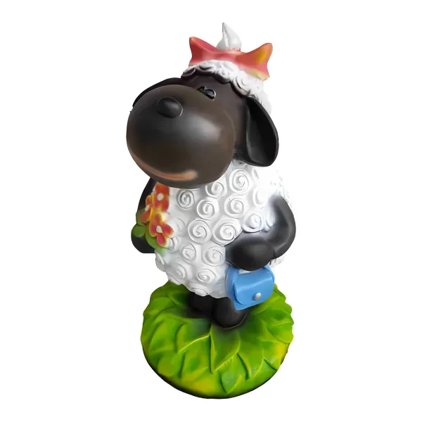 Figura dekoracyjna Owca H: 48cm z żywicy