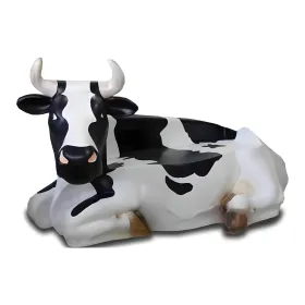 Figura dekoracyjna Krowa wym. 98×200cm z żywicy - zdjęcie 2