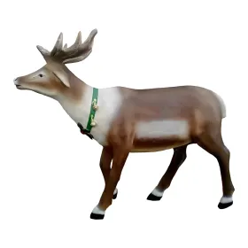 Figura dekoracyjna Renifer wym. 120×150cm z żywicy - zdjęcie 2