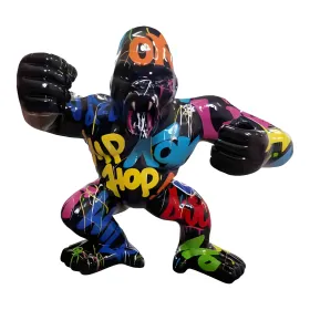 Figura dekoracyjna Goryl King Kong wym. 185×214×100cm z żywicy - zdjęcie 2