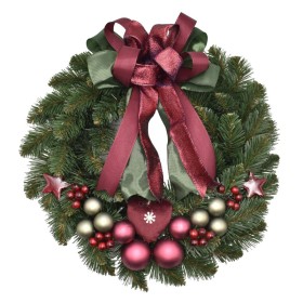 Wianek dekorowany max 35 cm RUBY - zdjęcie 1