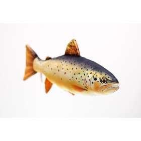 Poduszka dekoracyjna ryba Pstrąg potokowy 62 cm maskotka - zdjęcie 2
