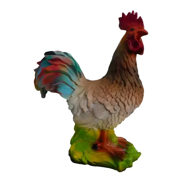 Figura dekoracyjna Kogut H: 38cm z żywicy