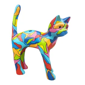 Figura dekoracyjna Kot wym. 108×90cm z żywicy - zdjęcie 2