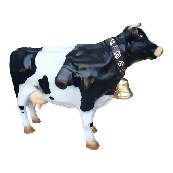 Figura dekoracyjna Krowa H: 75cm z żywicy