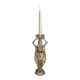 Figura dekoracyjna Świecznik egipski H: 37cm z żywicy - zdjęcie 2