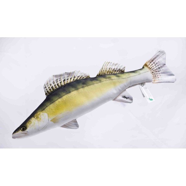 Poduszka dekoracyjna ryba Sandacz mini 50 cm maskotka