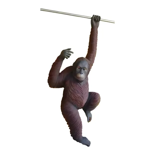 Figura dekoracyjna Orangutan H: 50cm z żywicy