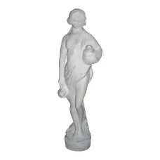 Figura dekoracyjna Kobieta klasyczna z dzbanem H: 72cm z żywicy