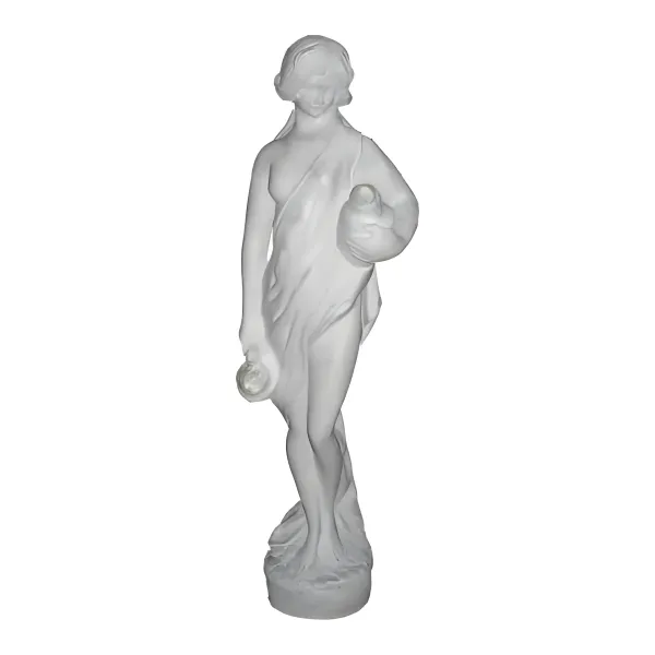 Figura dekoracyjna Kobieta klasyczna z dzbanem H: 72cm z żywicy