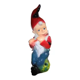 Figura dekoracyjna Krasnal z siekierą H: 33cm z żywicy - zdjęcie 2