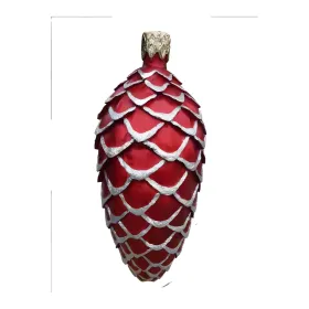 Figura dekoracyjna Szyszka świąteczna H: 99cm z żywicy - zdjęcie 2