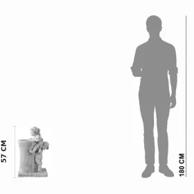 Fontanna ogrodowa Dzieci H: 57cm betonowa - zdjęcie 2