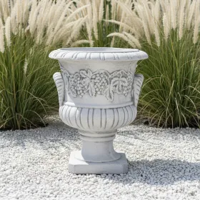 Figura ogrodowa Donica Wazon winogrona H: 51cm betonowa - zdjęcie 1