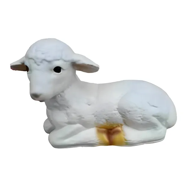 Figura dekoracyjna Owca H: 21cm z żywicy