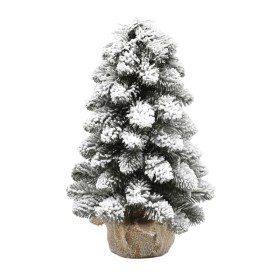 Choinka stożkowa ośnieżona ścięte końce 40 cm - zdjęcie 1