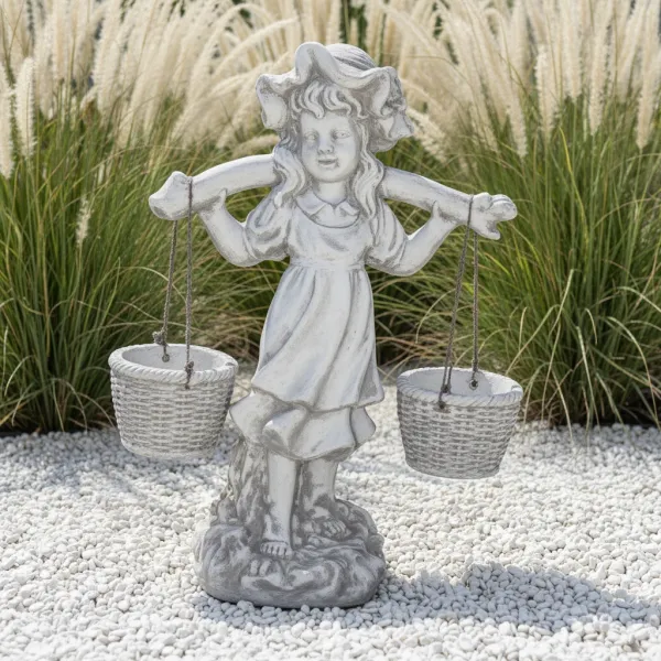 Figura ogrodowa Nosiwoda dziewczyna H: 60cm betonowa