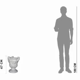 Figura ogrodowa Donica Wazon H: 47cm betonowa - zdjęcie 2