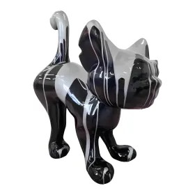 Figura dekoracyjna Kot wym. 76×66×35cm z żywicy - zdjęcie 2