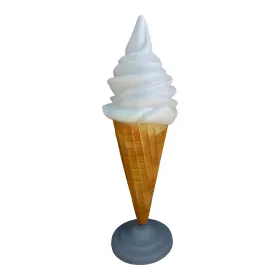 Figura dekoracyjna Lody soft w rożku H: 130cm z żywicy - zdjęcie 2