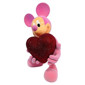 Figura dekoracyjna Myszka Miki oklejona pluszem Glamour 8000 lśniących cyrkonii oklejany ok. 30h! mod. 3 - zdjęcie 6