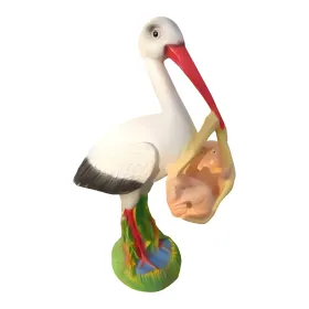 Figura dekoracyjna Bocian H: 80cm z żywicy - zdjęcie 2