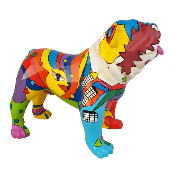 Figura dekoracyjna Pies wym. 72×90cm z żywicy