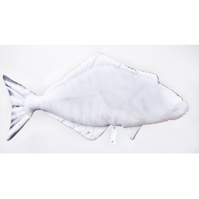 Poduszka dekoracyjna ryba Halibut 72 cm maskotka - zdjęcie 3